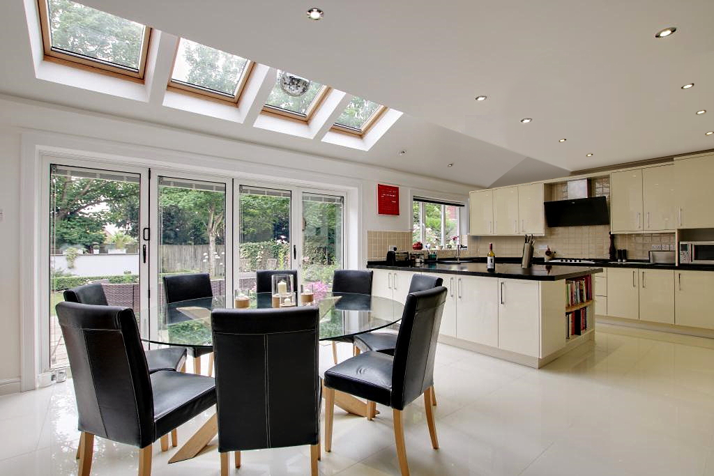 Open plan kitchen