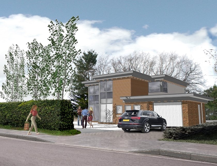 Contemporary house Hampshire