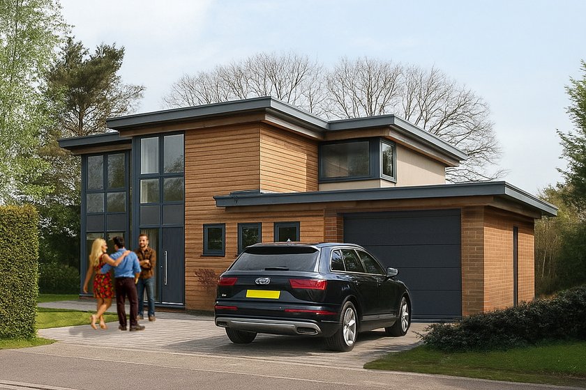 Contemporary house hampshire