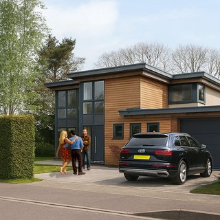 Contemporary house transformation