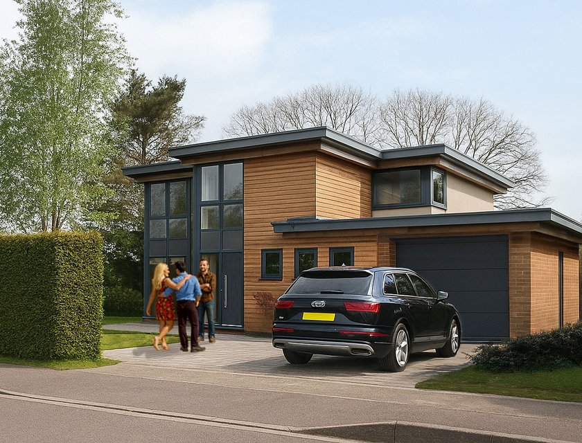 Contemporary house transformation