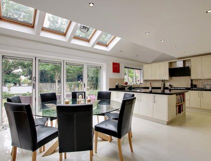 Open-plan-kitchen