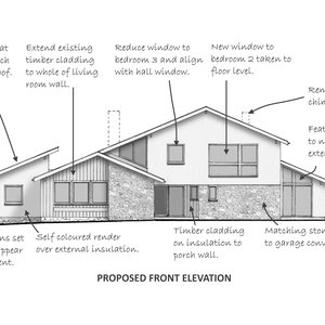 Proposed elevation