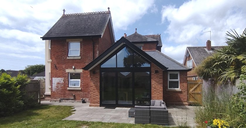 Victorian house extension